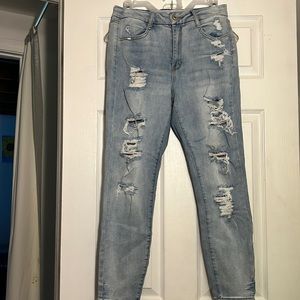 Rue 21 Ripped super stretch high waisted pants